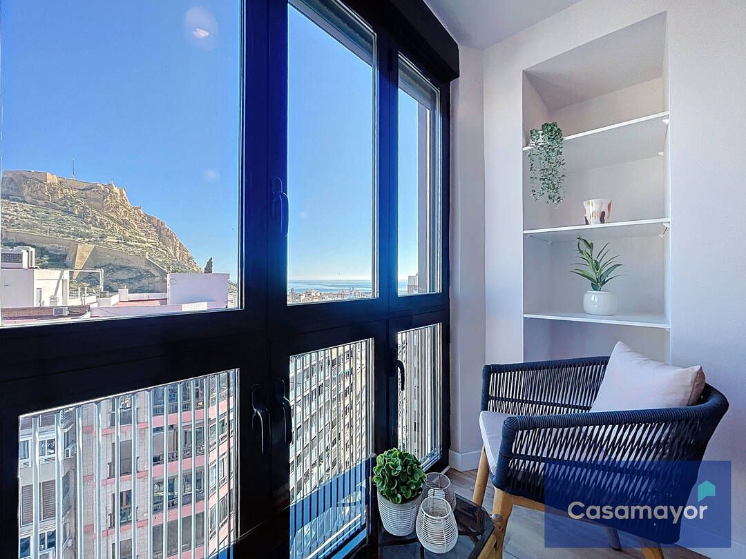 Dormitori de Pis en venda en Alicante / Alacant amb Aire condicionat i Calefacció