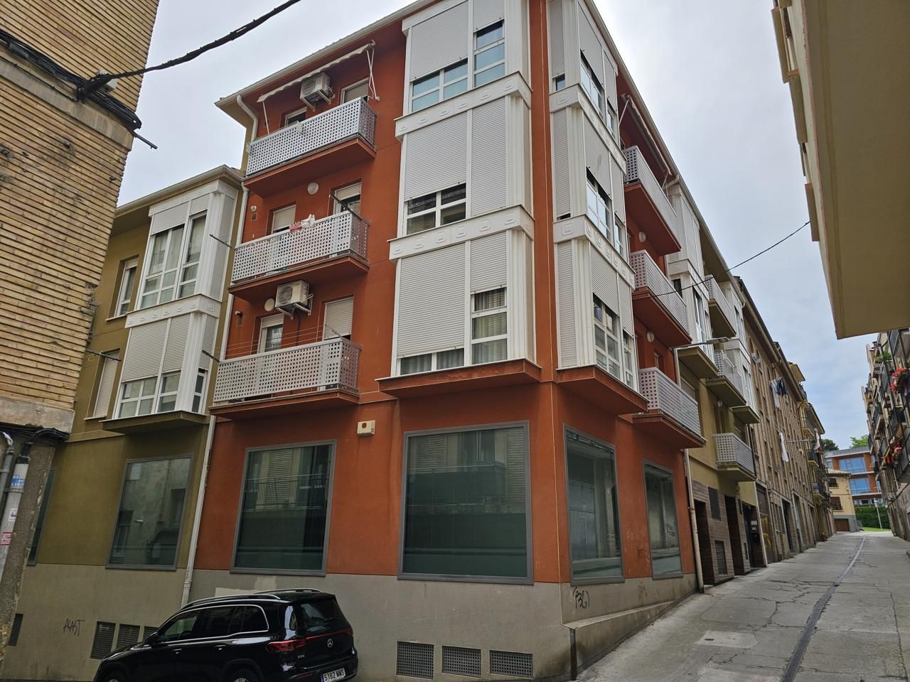 Vista exterior de Pis en venda en Estella / Lizarra amb Terrassa i Moblat