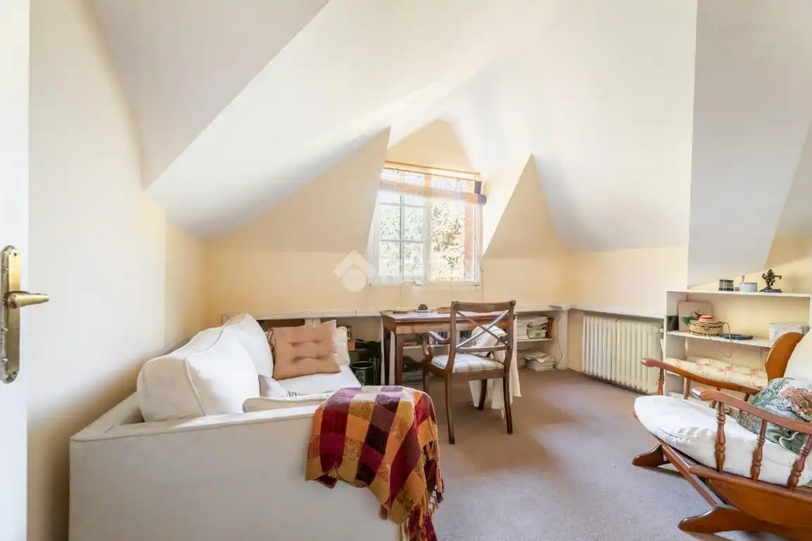 Wohnzimmer von Haus oder Chalet zum Verkauf in Torrelodones mit Heizung, Privatgarten und Terrasse
