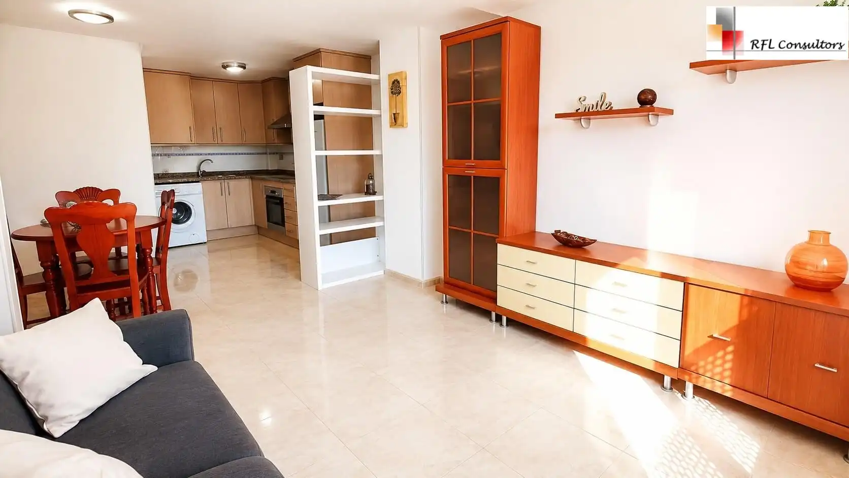 Sala de estar de Apartamento en venta en Vinaròs con Aire acondicionado y Amueblado