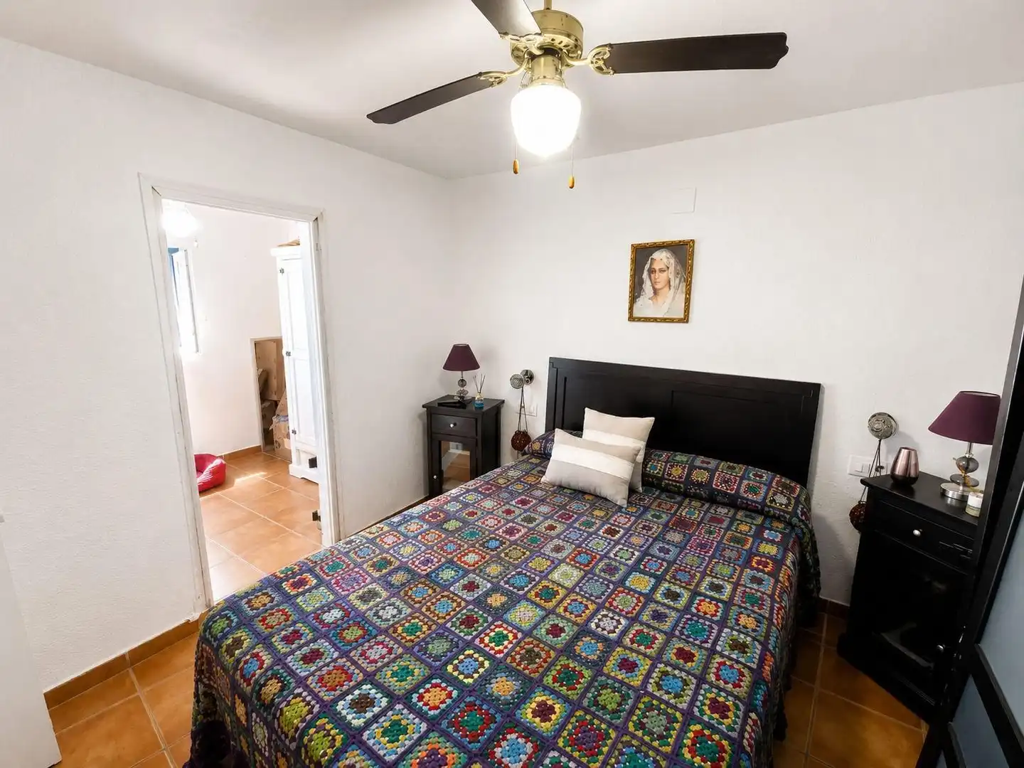 Bedroom of Houses for sale in Alcalá de los Gazules  with Terrace, Storage room and Furnished