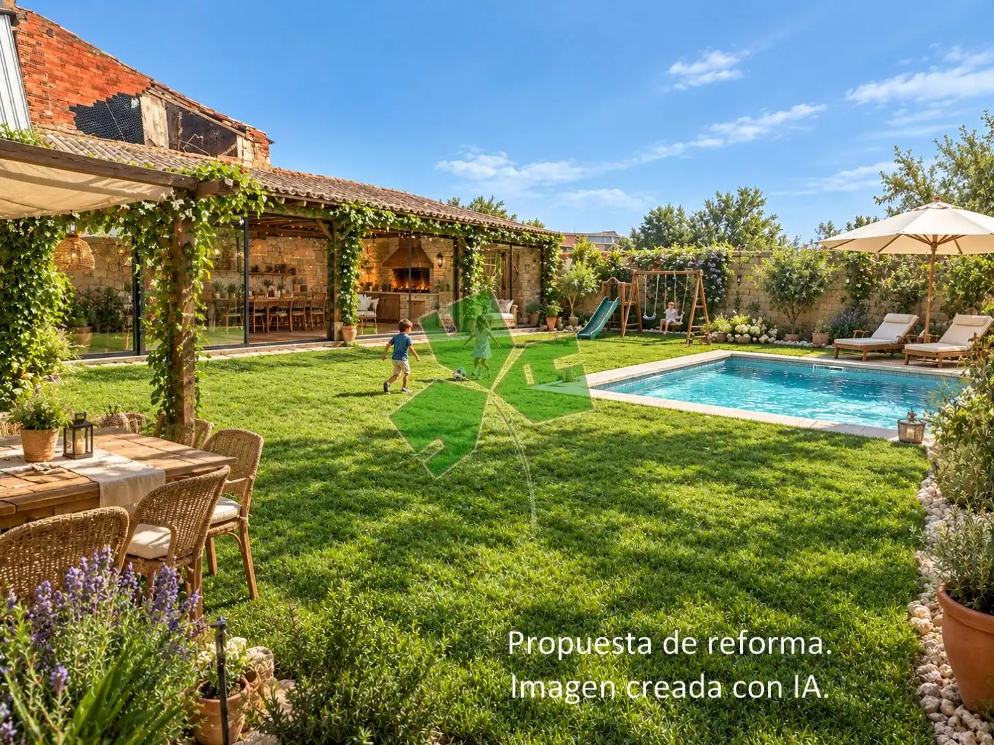 Jardí de Residencial en venda en Aguilar de Campos, Valladolid
