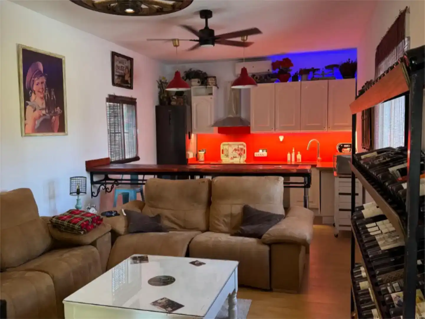 Cocina de Finca rústica en venta en El Madroño con Aire acondicionado, Jardín privado y Parquet