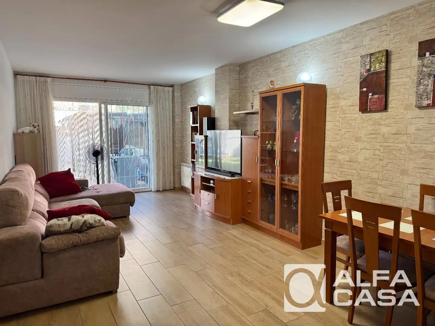 Sala d'estar de Pis en venda en Lloret de Mar amb Calefacció, Terrassa i Moblat