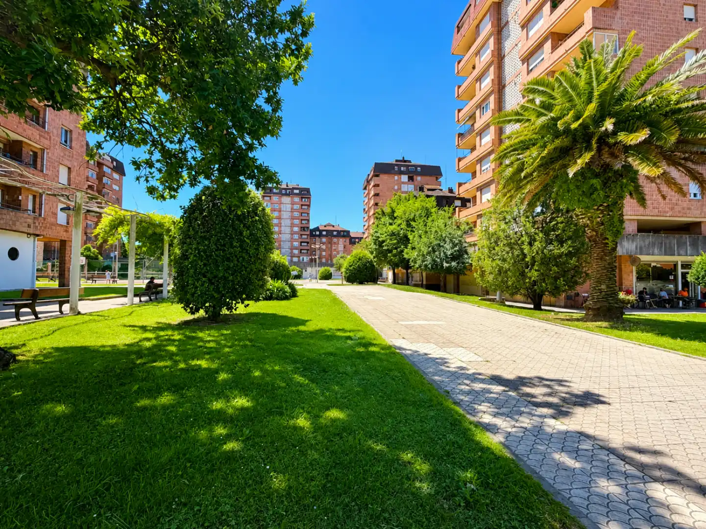 Exterior view of Flat for sale in Torrelavega   with Heating, Private garden and Parquet flooring