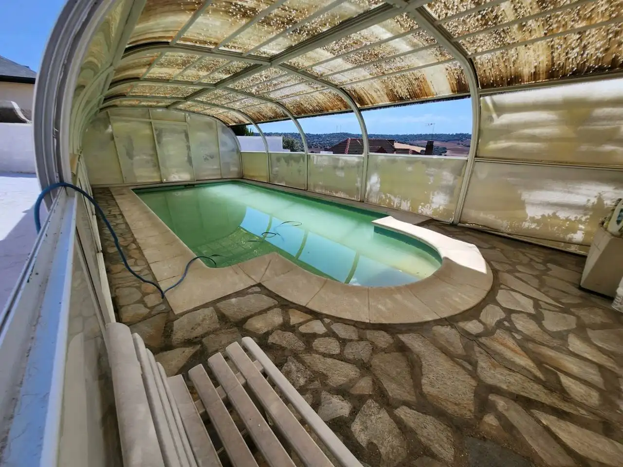 Swimming pool of Houses for sale in Galápagos  with Air Conditioner, Heating and Private garden