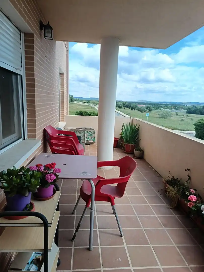 Terrace of Flat for sale in Argamasilla de Calatrava  with Heating, Private garden and Terrace