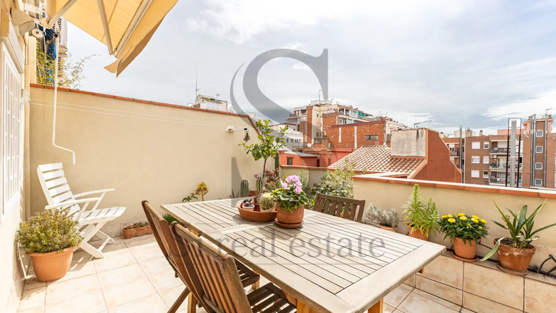Terraza de Ático en venta en  Barcelona Capital con Aire acondicionado, Calefacción y Terraza