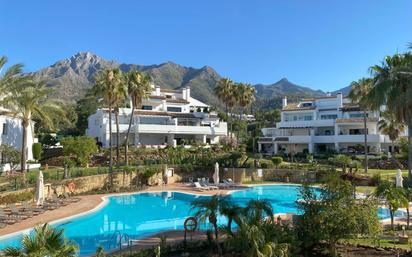 Exterior view of Attic for sale in Marbella  with Air Conditioner and Terrace