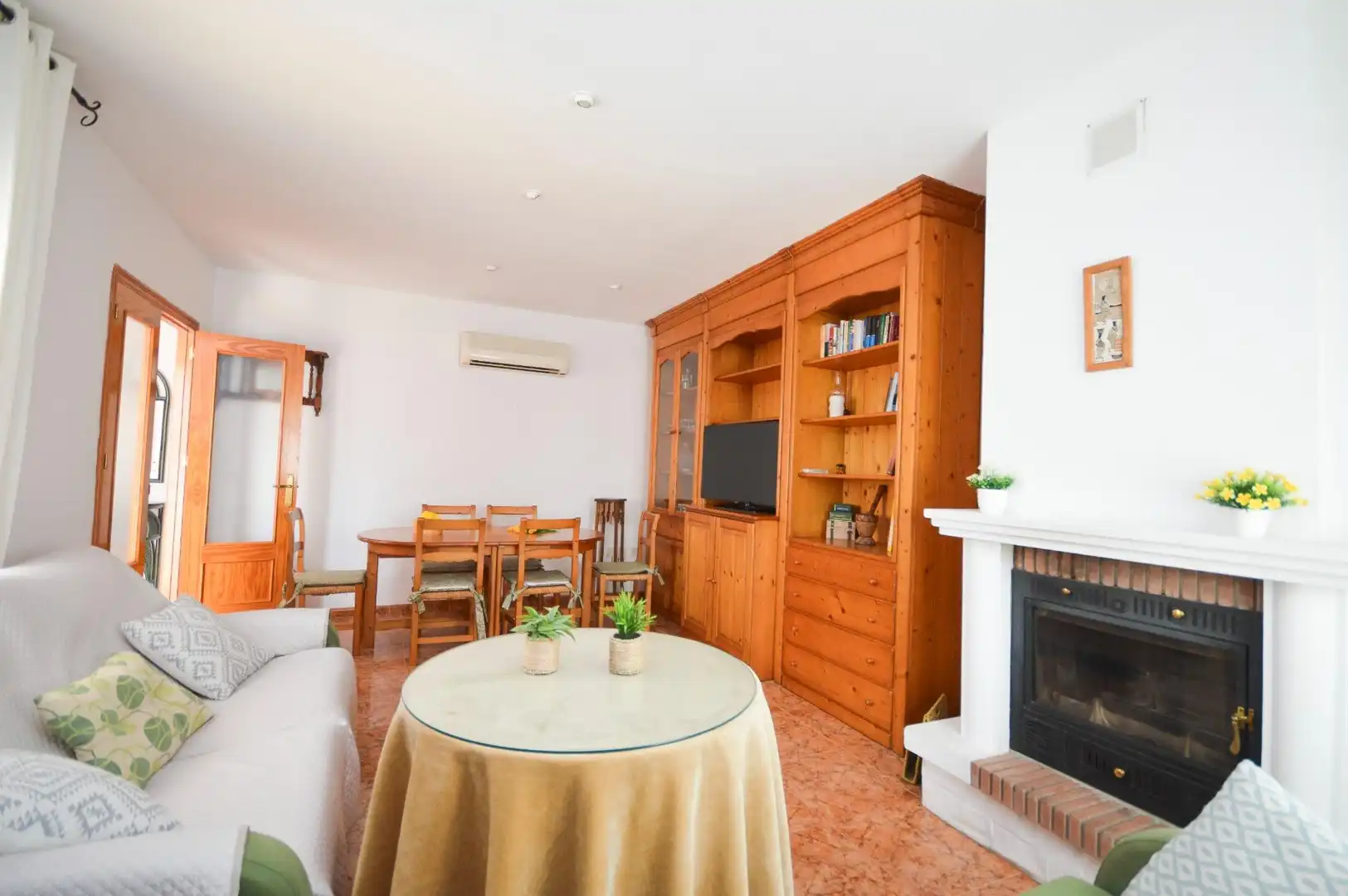 Sala de estar de Casa o chalet en venta en Huércal de Almería con Aire acondicionado, Calefacción y Terraza