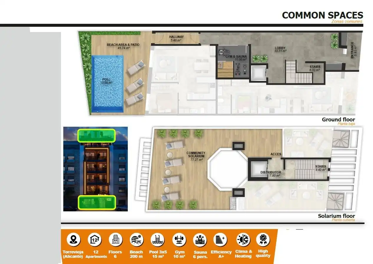 Apartament amb piscina en venda a Playa del Cura, imagen 26