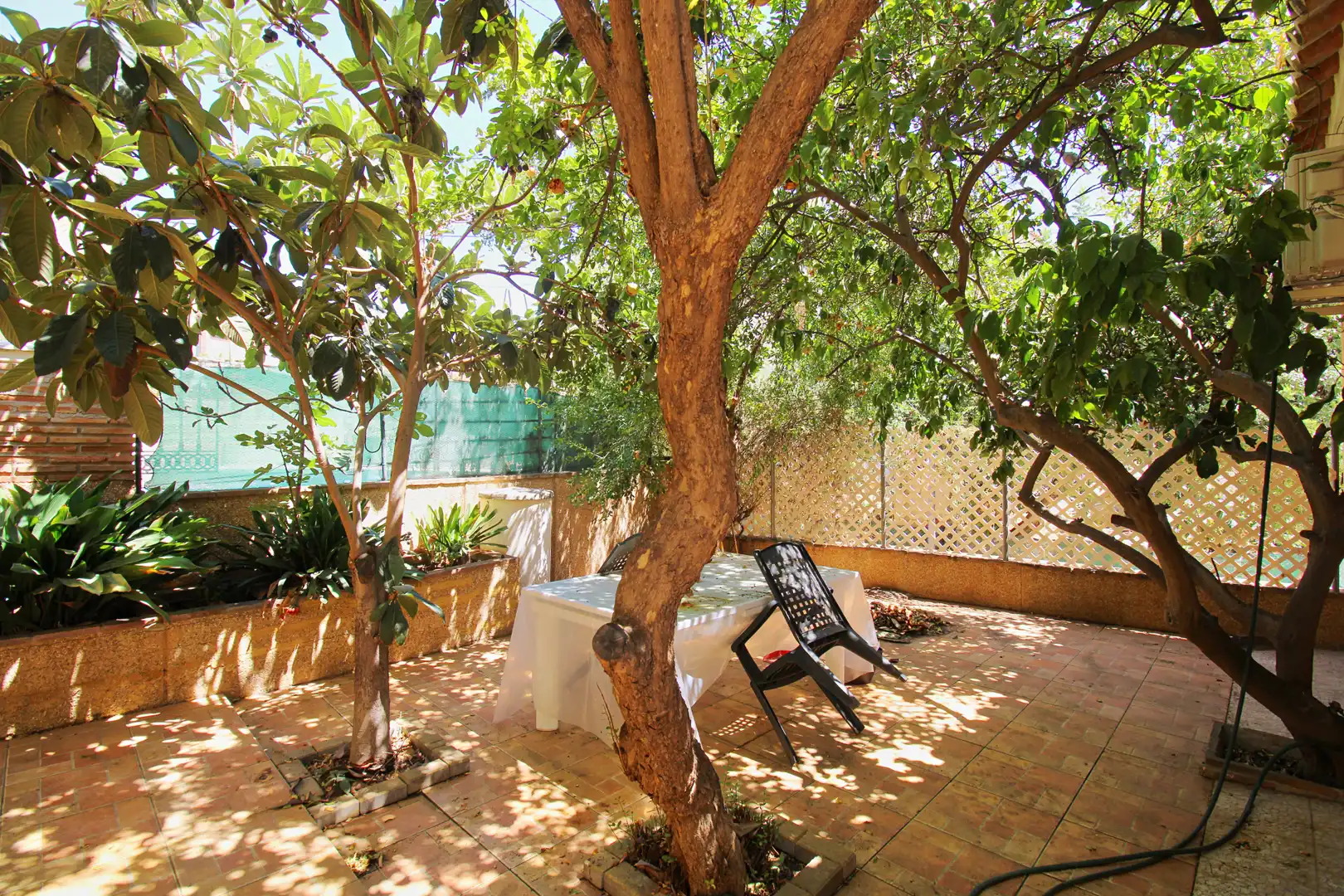 Terrasse von Wohnungen zur Miete in Málaga mit Klimaanlage, Heizung und Möbliert