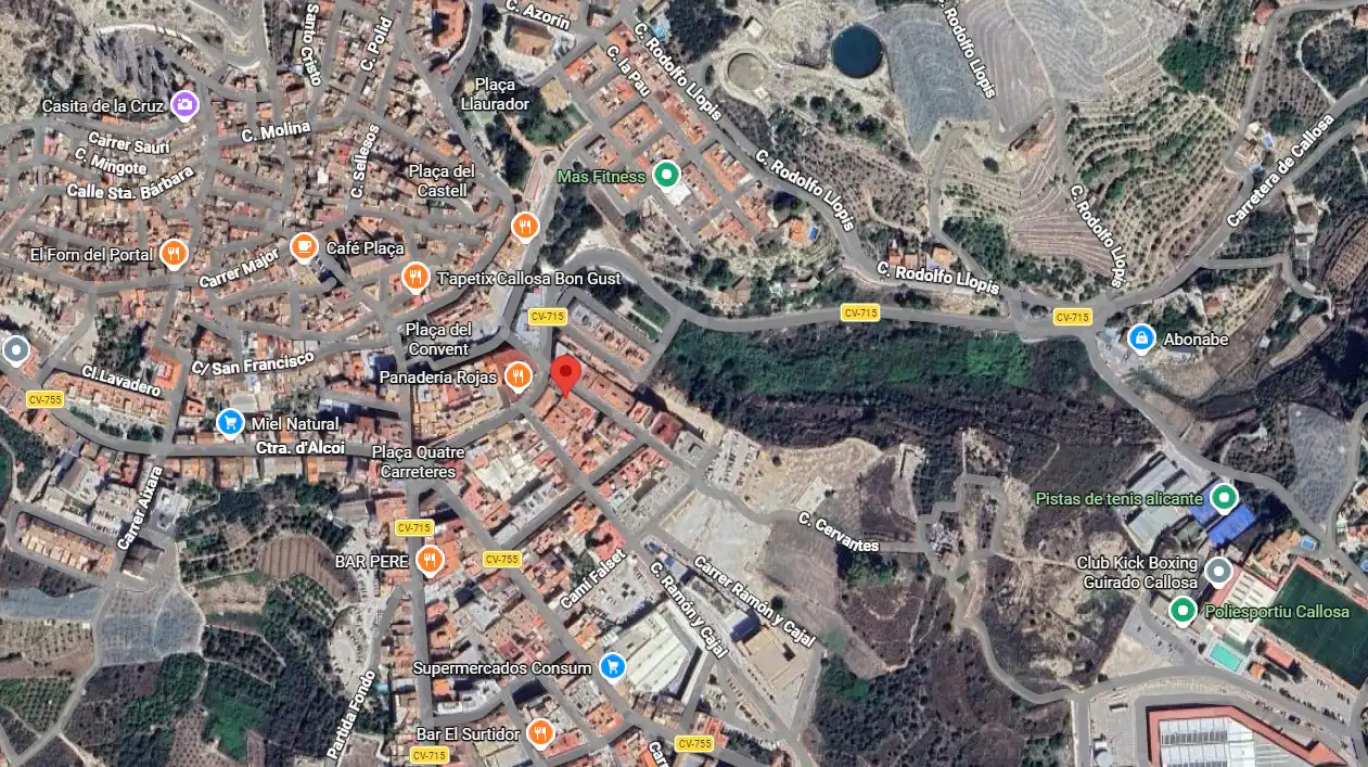 Vista exterior de Piso en venta en Callosa d'en Sarrià