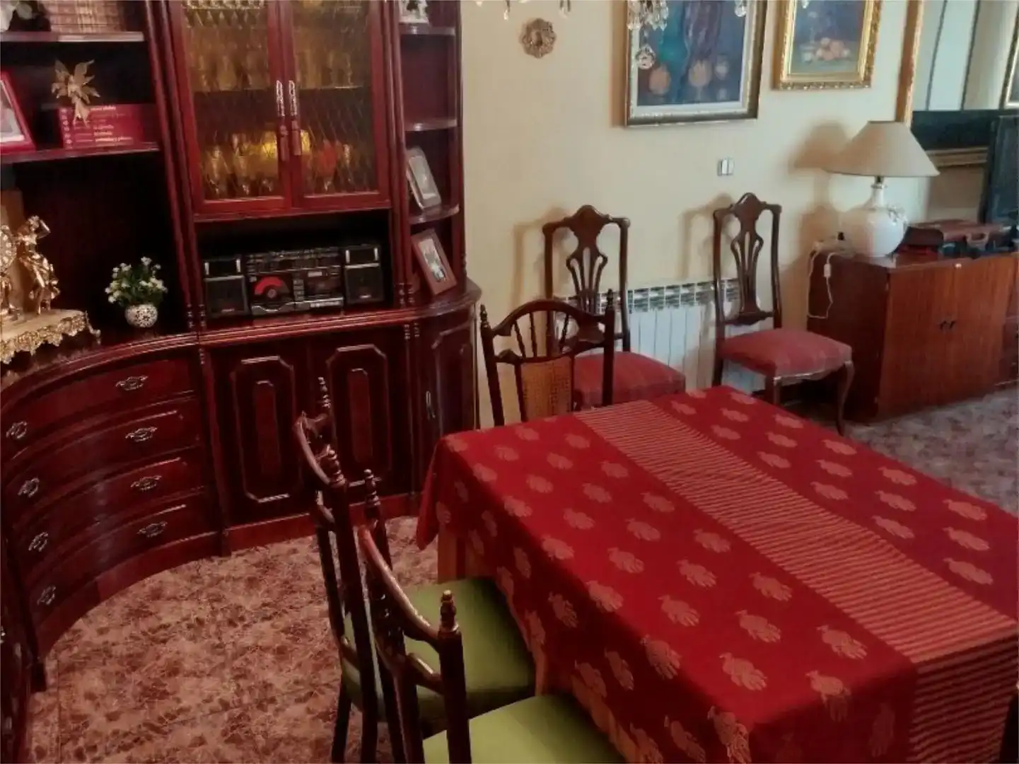 Dining room of Attic for sale in Jaén  with Air Conditioner, Storage room and Furnished