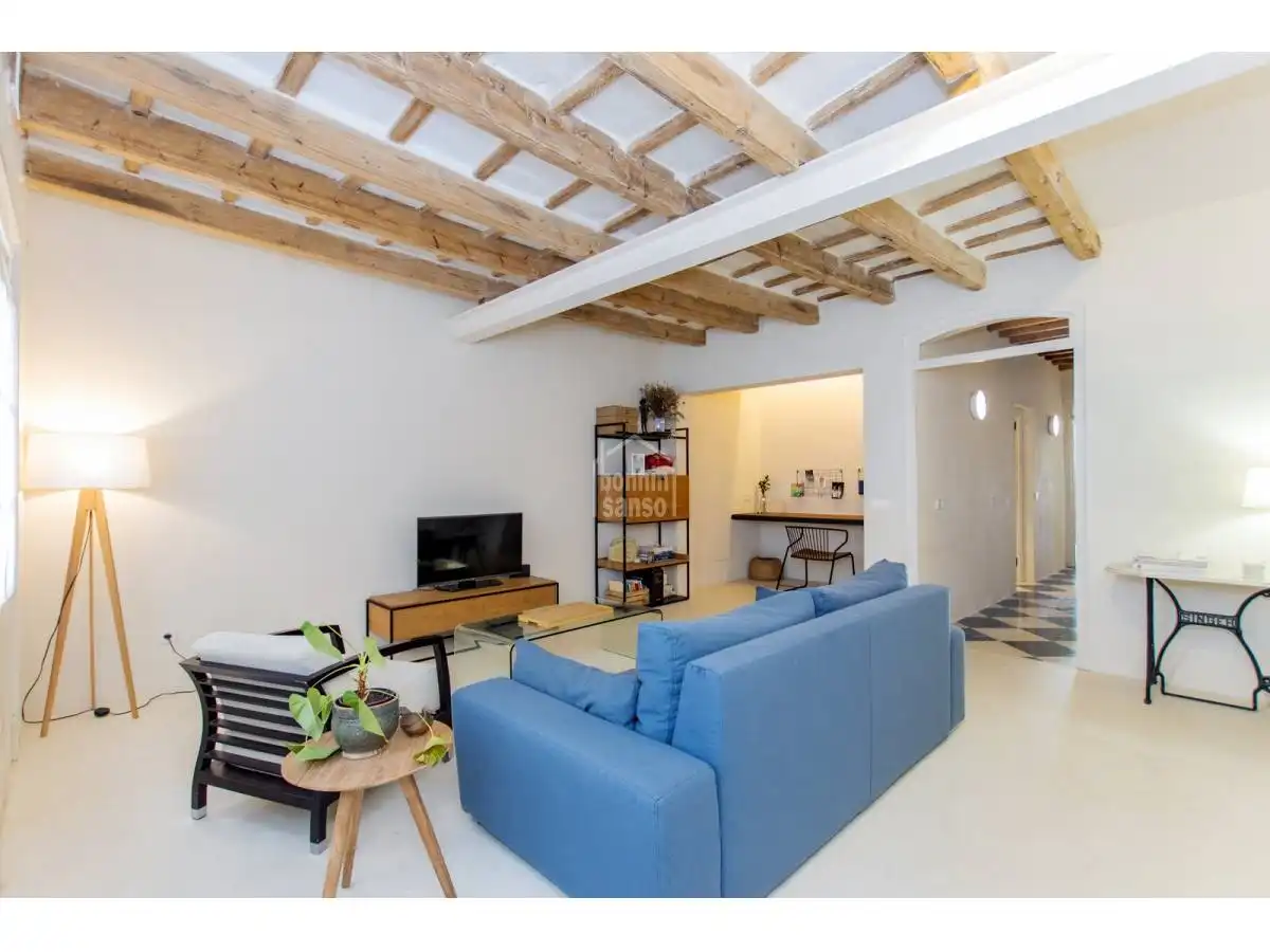 Sala de estar de Casa o chalet en venta en Maó - Mahón con Terraza