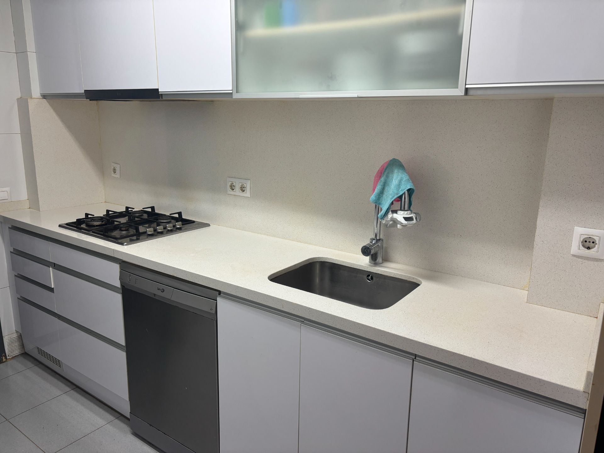 Kitchen of Flat to rent in Molins de Rei  with Air Conditioner, Heating and Parquet flooring