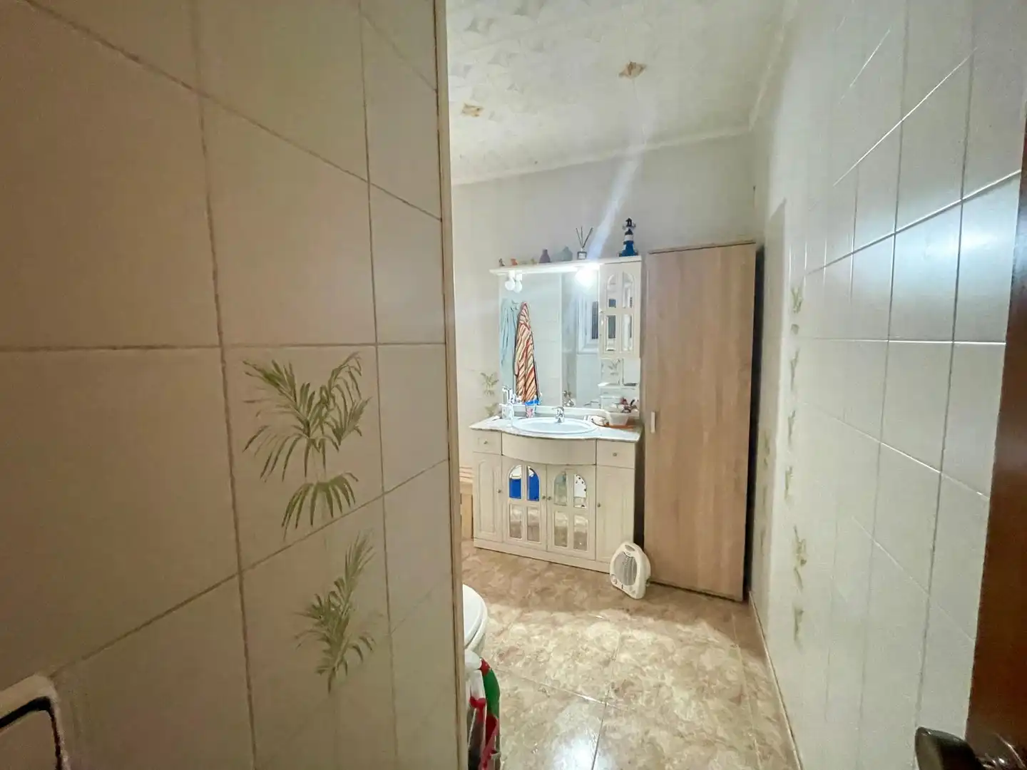 Badezimmer von Maisonette zum Verkauf in Badalona mit Klimaanlage, Heizung und Terrasse