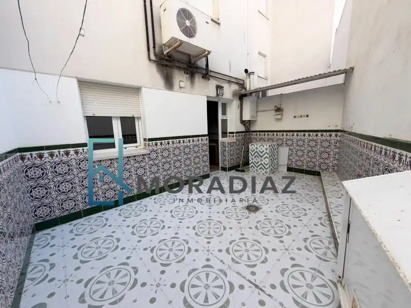 Vista exterior de Casa adosada en venta en Don Benito con Aire acondicionado, Calefacción y Trastero