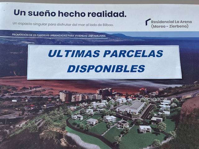 Terreno residencial en Venta en Zierbena