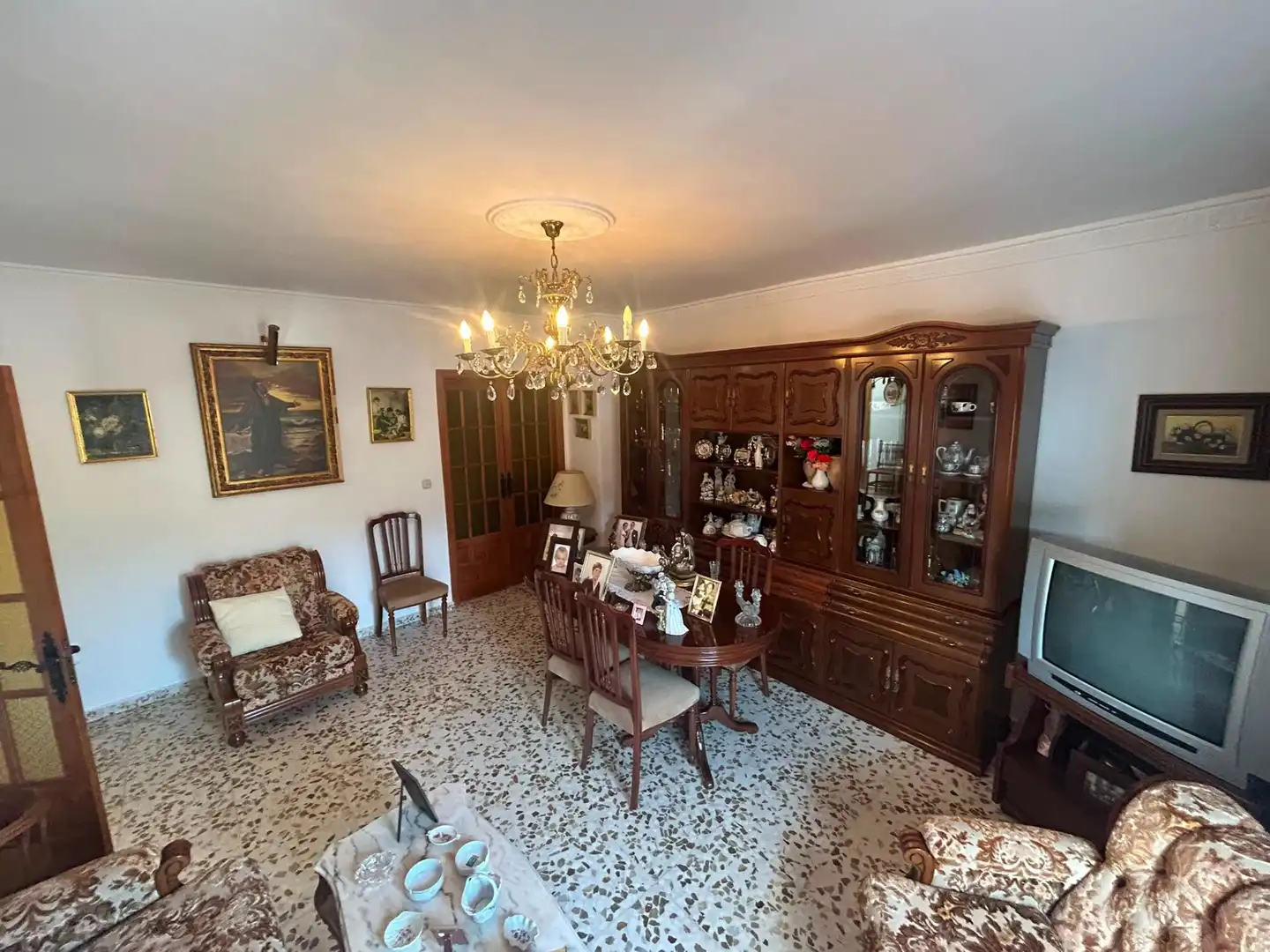 Sala de estar de Casa o chalet en venta en Antequera con Aire acondicionado, Calefacción y Terraza