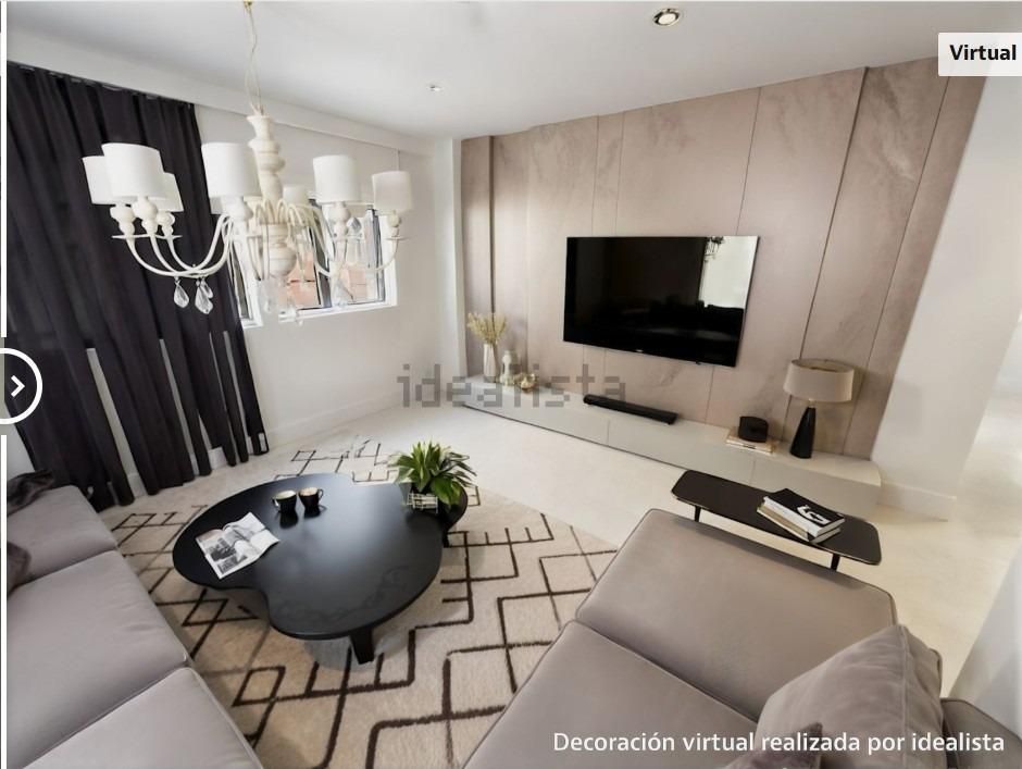 Living room of Flat for sale in  Albacete Capital  with Air Conditioner