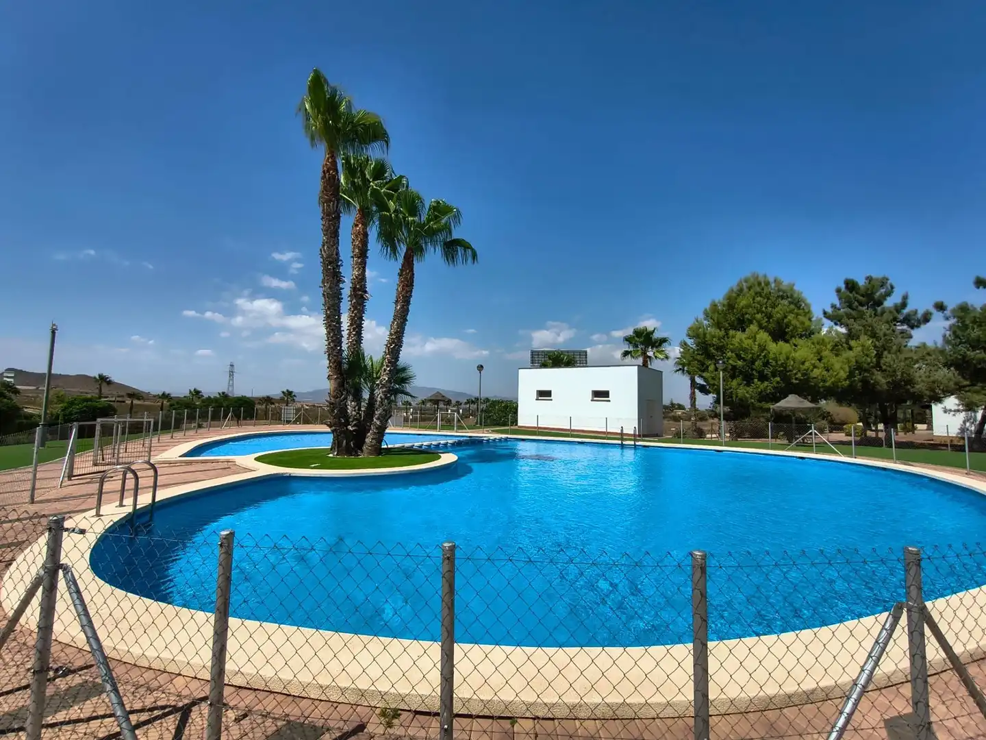 Piscina de Casa o chalet en venta en Fuente Álamo de Murcia con Piscina comunitaria