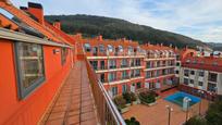 Terrace of Flat for sale in Porto do Son  with Heating, Parquet flooring and Swimming Pool