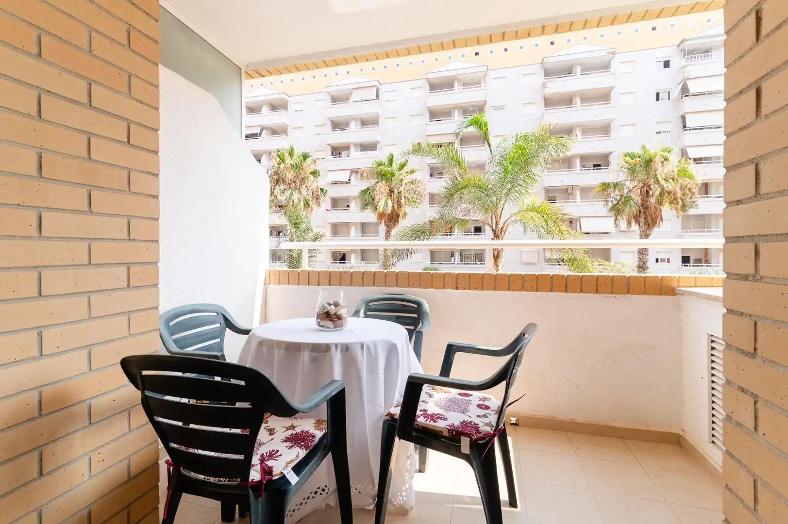 Terrassa de Apartament en venda en Oropesa del Mar / Orpesa amb Aire condicionat, Jardí privat i Terrassa