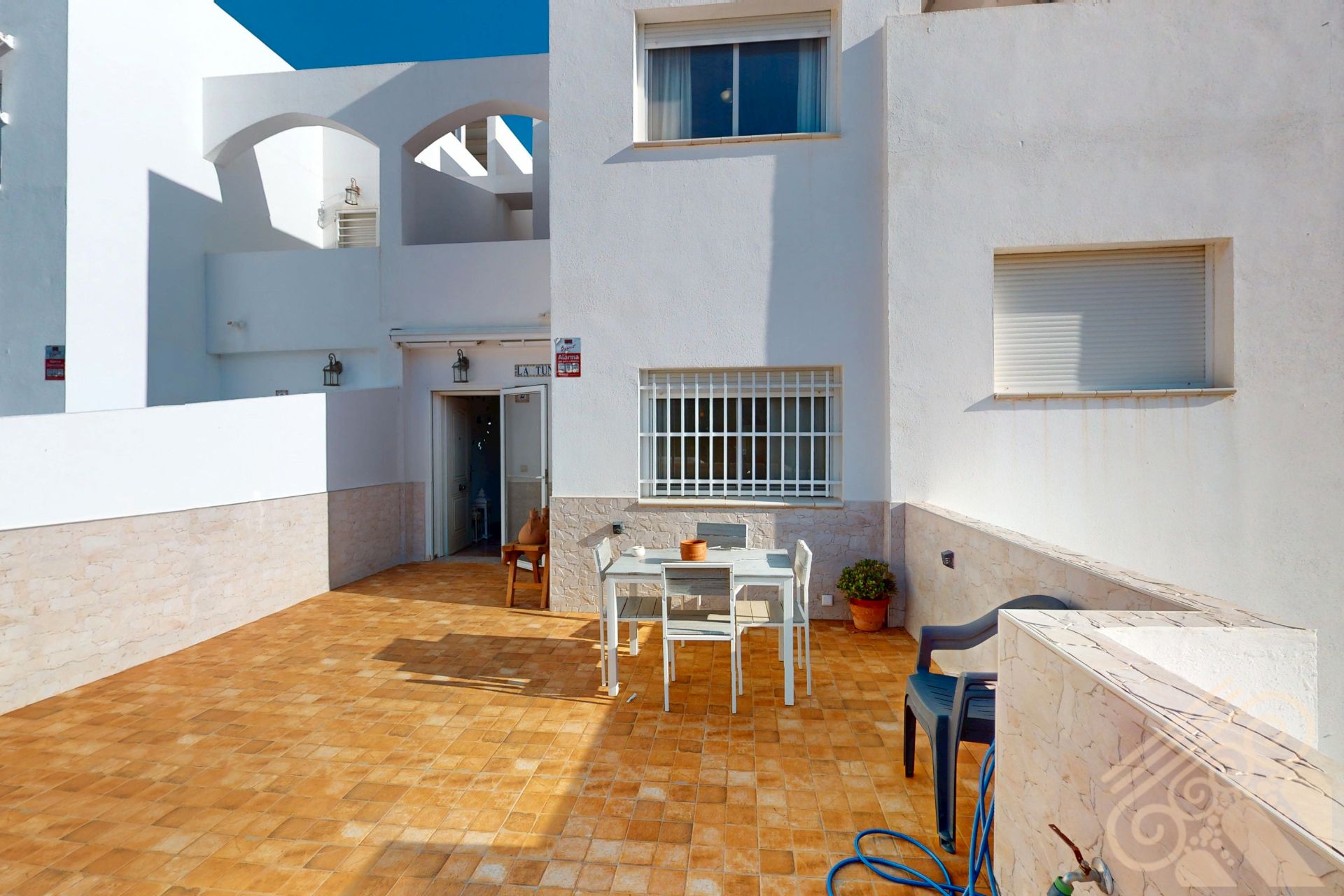 Terrace of Single-family semi-detached for sale in Mojácar  with Terrace and Furnished