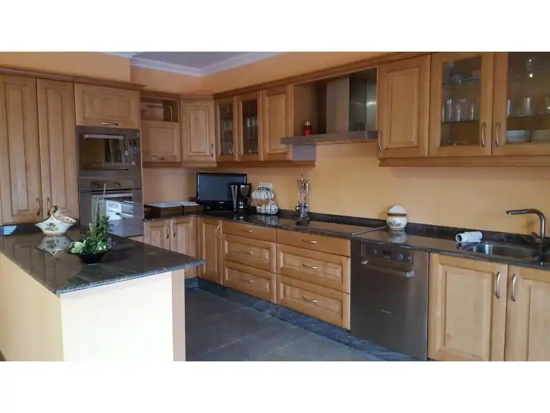 Kitchen of Duplexes for sale in Vilagarcía de Arousa  with Heating, Parquet flooring and Terrace