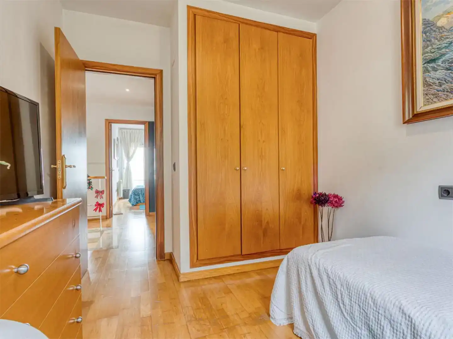 Bedroom of Flat for sale in Lloret de Mar  with Air Conditioner, Swimming Pool and Balcony