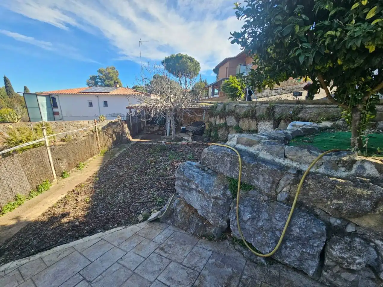 Garden of Houses for sale in Sant Cugat del Vallès  with Air Conditioner, Heating and Private garden