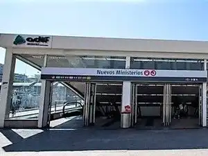 Exterior view of Apartments for rent in Madrid  with Air Conditioner, Heating and Private garden