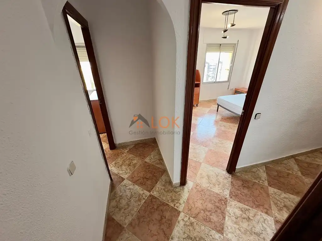 Bedroom of Flat for sale in Málaga