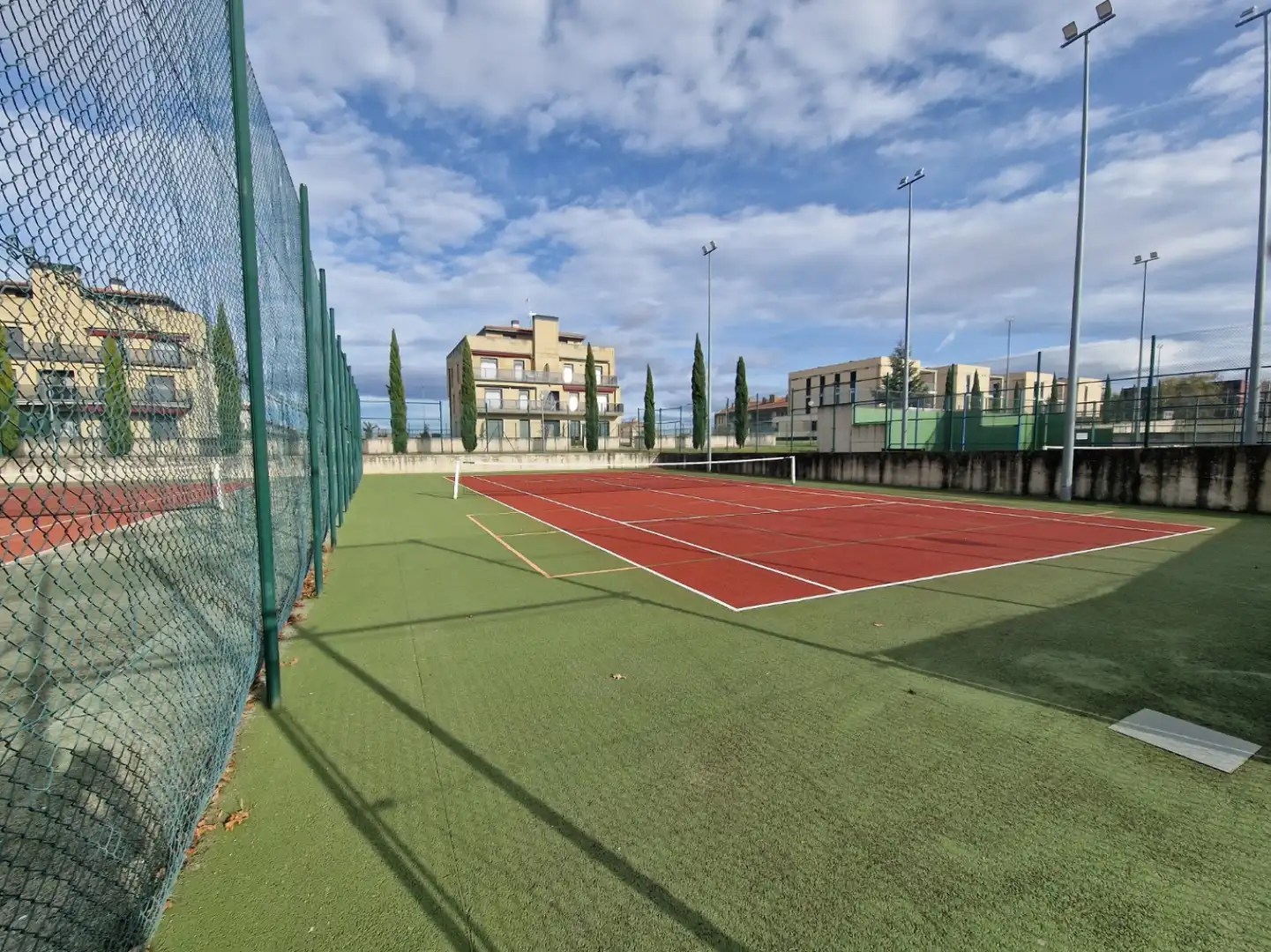Parking of Flat for sale in Cirueña  with Heating, Parquet flooring and Community pool