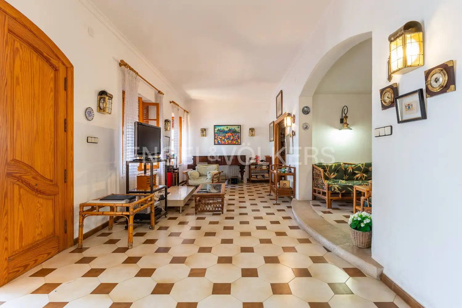 Living room of Houses for sale in Dénia  with Heating, Private garden and Terrace