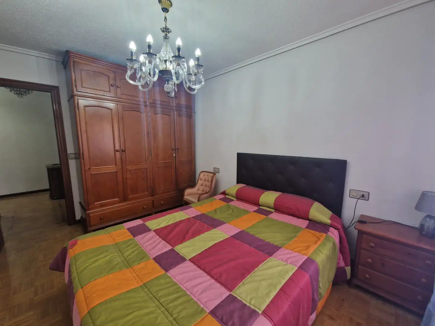Schlafzimmer von Wohnungen zum Verkauf in Avilés mit Heizung, Parkett und Terrasse