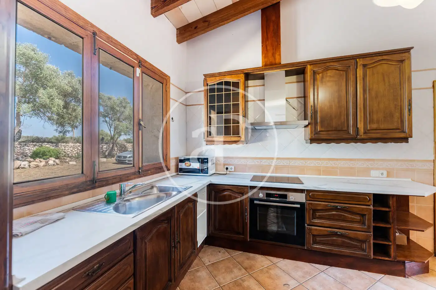 Kitchen of Houses for rent in Sencelles  with Air Conditioner, Heating and Private garden