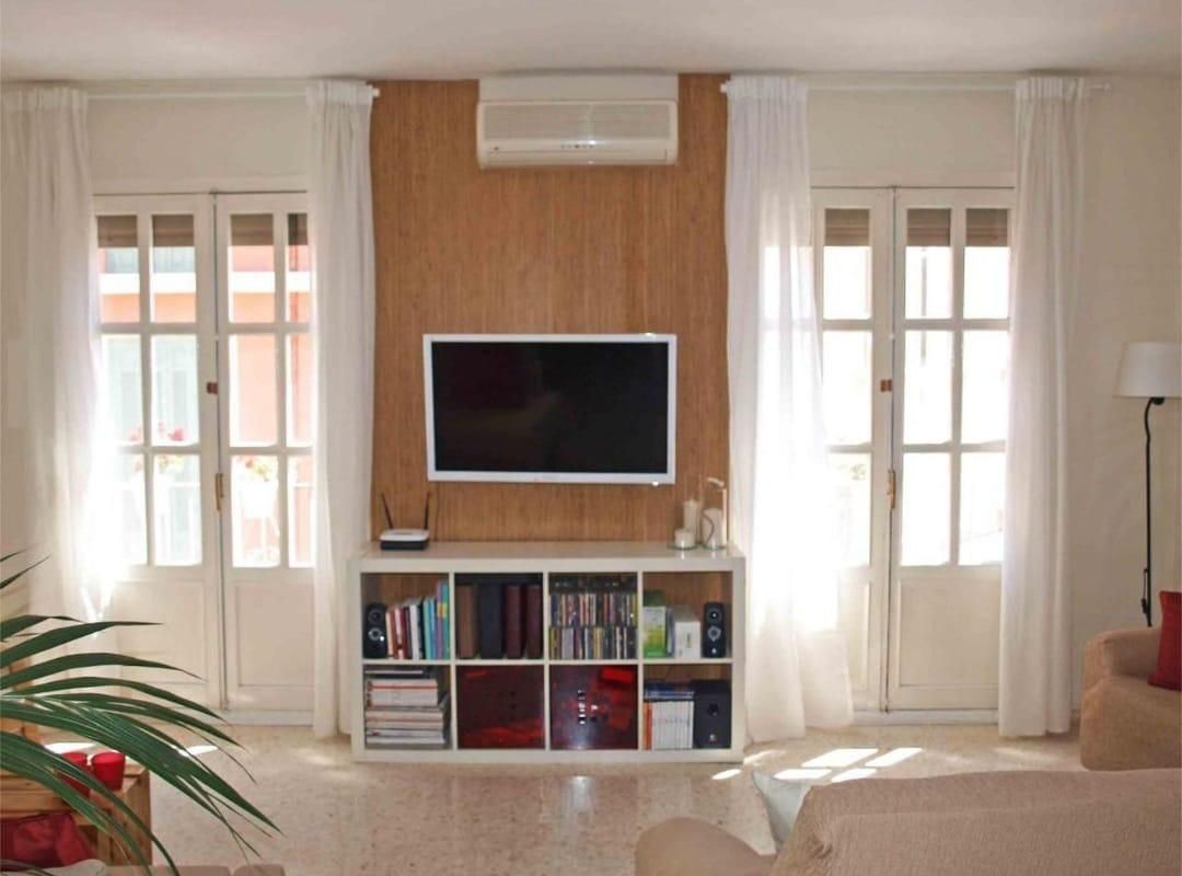 Sala d'estar de Pis de lloguer en Málaga Capital amb Aire condicionat i Traster