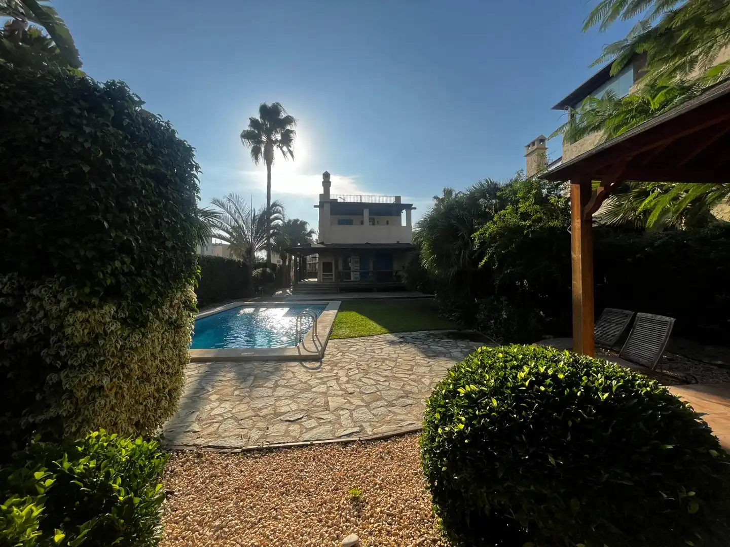 Jardín de Casa o chalet en venta en Vera con Aire acondicionado, Calefacción y Jardín privado