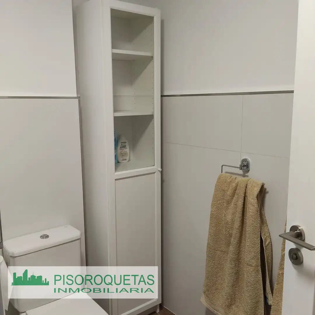 Bathroom of Flat for rent in Roquetas de Mar  with Air Conditioner, Heating and Terrace