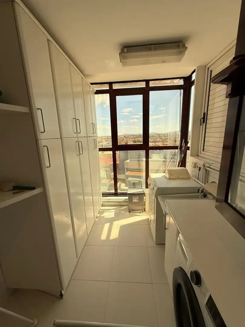 Terraza de Piso de alquiler en Murcia con Aire acondicionado, Calefacción y Jardín privado