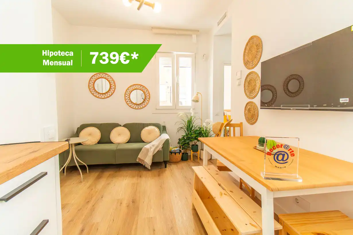 Sala de estar de Piso en venta en Madrid con Aire acondicionado, Calefacción y Amueblado