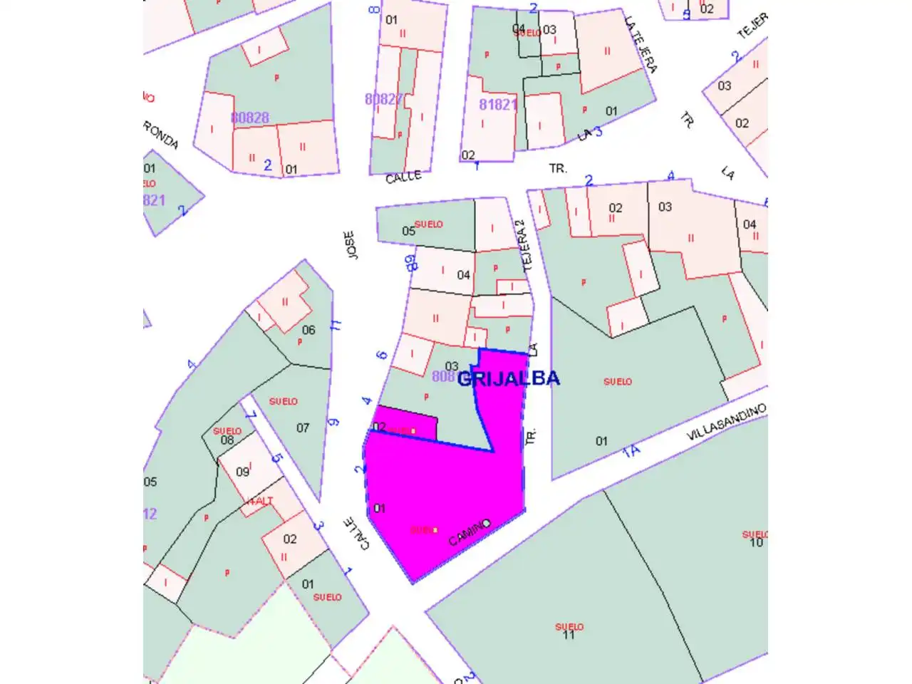 Terreno en venta en Grijalba