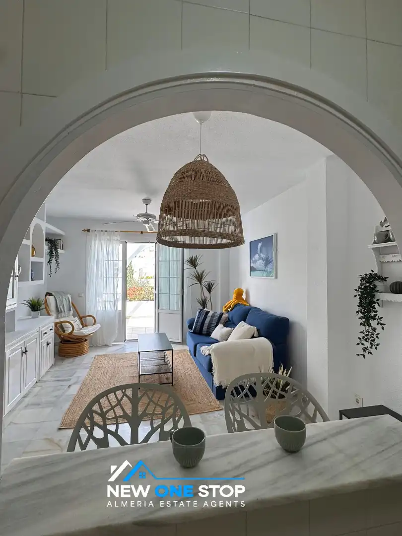 Living room of Apartments for sale in Mojácar Playa - Las Ventanicas - La Paratá