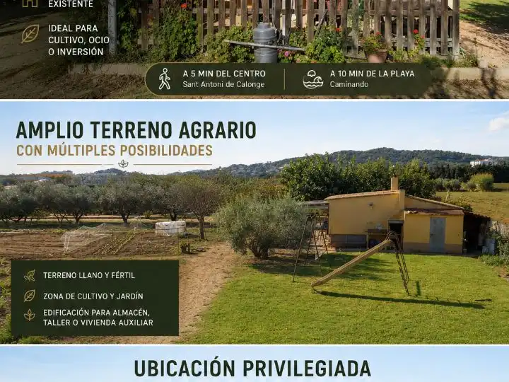 Garden of Land for sale in Calonge i Sant Antoni