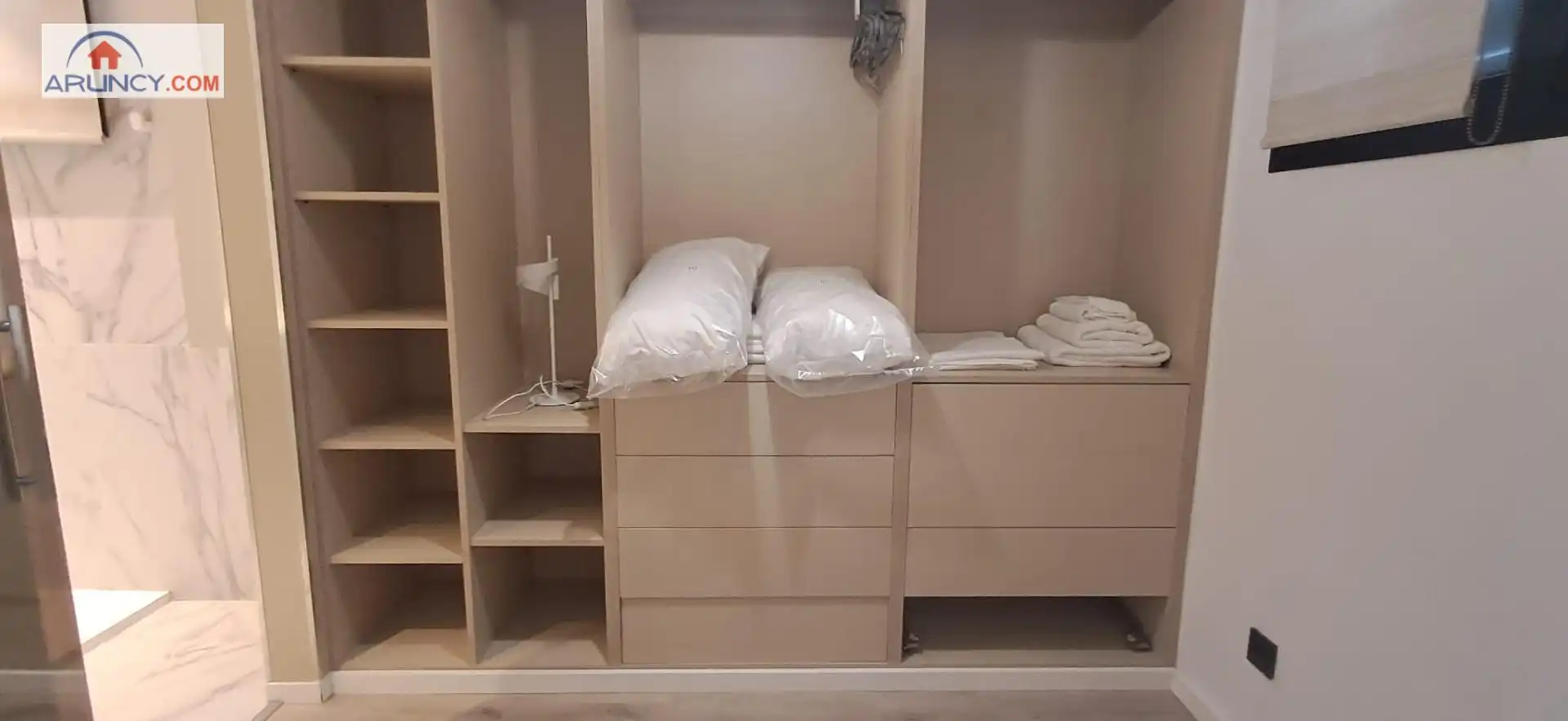 Dormitori de Casa o xalet de lloguer en Montequinto amb Aire condicionat, Jardí privat i Traster