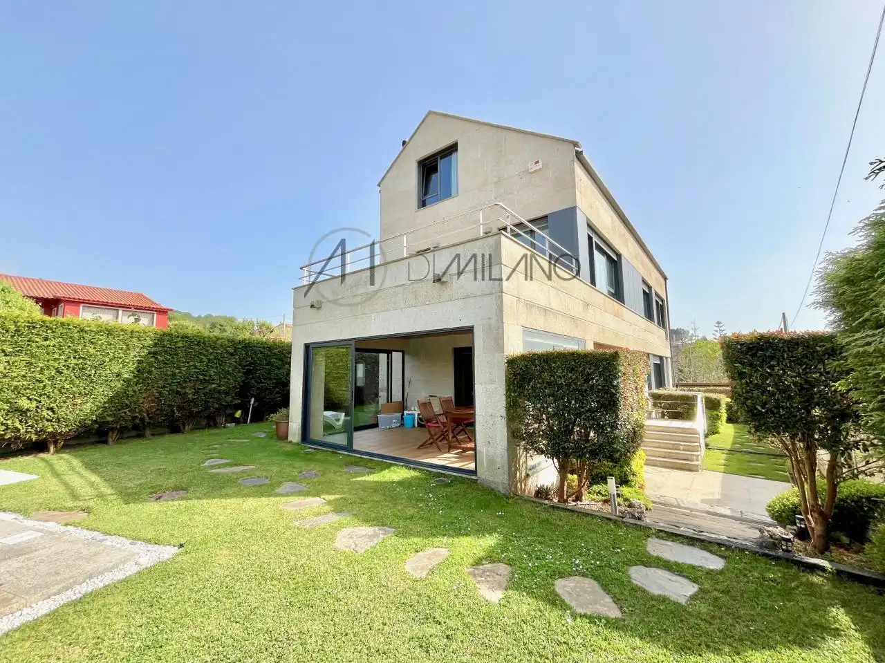 Exterior view of Houses for sale in Vigo   with Heating, Private garden and Terrace