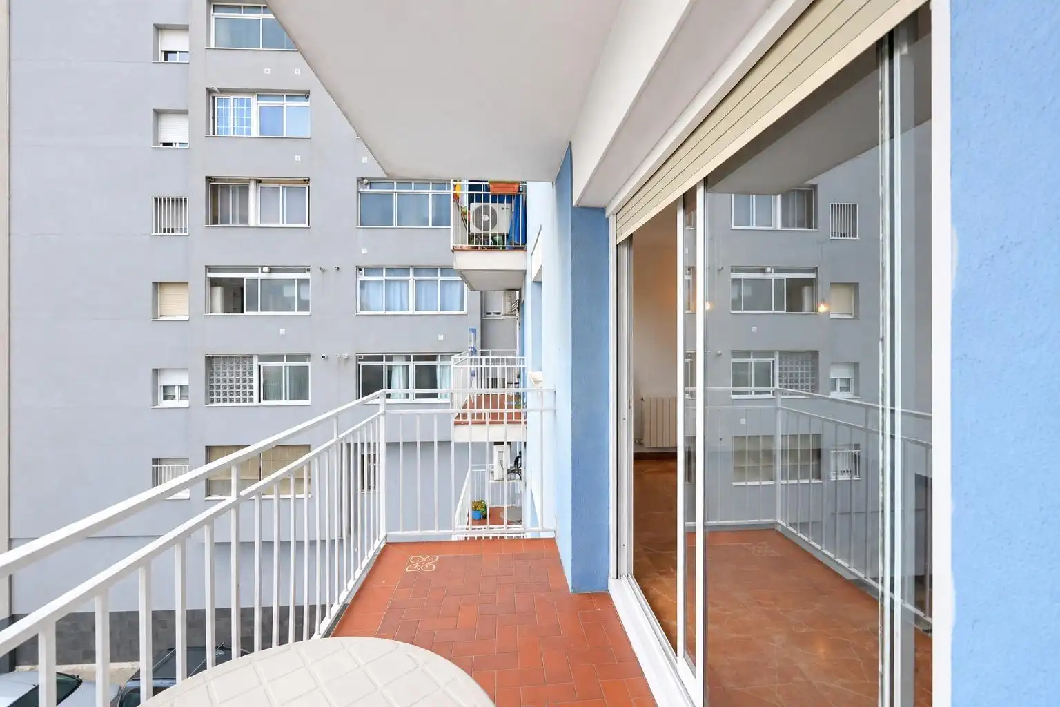 Balcony of Flat for sale in Terrassa  with Heating and Balcony