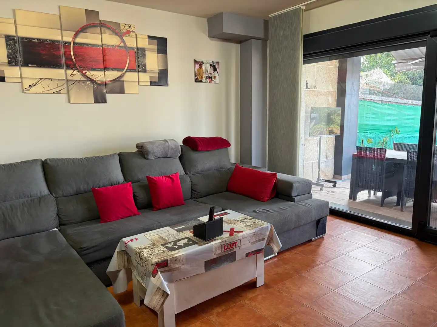 Casa aparellada amb terrassa en venda a Ponteareas, imagen 6